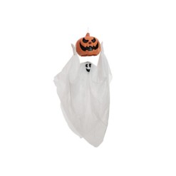 EUROPALMS Halloween Pumpkin Ghost, animated, 110cm