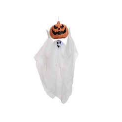 EUROPALMS Halloween Pumpkin Ghost, animated, 110cm