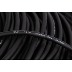 FLN01 - Mic/Line Cable XLR M/F 3P Neutrik NC3-BAG Series 10 m - placcato argento