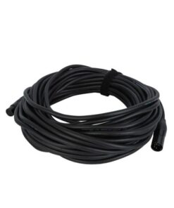 FLN08 - DMX & AES/EBU XLR/M 5P to XLR/F 5P Neutrik NC5-BAG Series 0,75 m - placcato argento