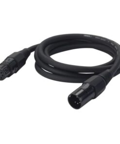 FLN08 - DMX & AES/EBU XLR/M 5P to XLR/F 5P Neutrik NC5-BAG Series 20 m - placcato argento