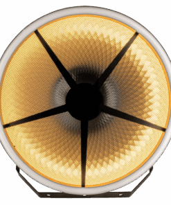 Goliath Effetto luce retrò con simulazione di tungsteno e doppio anello LED RGB