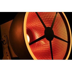 Goliath Effetto luce retrò con simulazione di tungsteno e doppio anello LED RGB