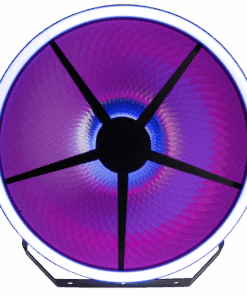 Goliath Effetto luce retrò con simulazione di tungsteno e doppio anello LED RGB