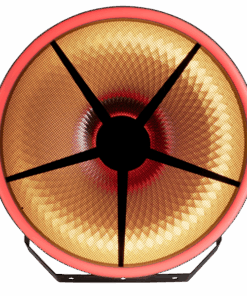 Goliath Effetto luce retrò con simulazione di tungsteno e doppio anello LED RGB