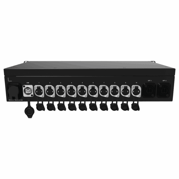 NovaStar CVT10 Pro-M Convertitore da Ethernet a fibra 10x gigabit - IP65