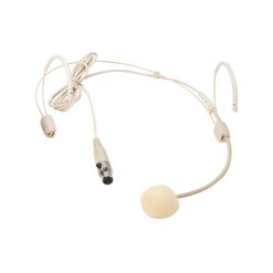 OMNITRONIC UHF-600 Headset Microphone, skin-colored