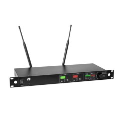 OMNITRONIC UHF-602 2-channel Wireless Mic System 823-832/863-865 MHz