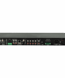 PA-5500SA Radio Internet 1U con amplificatore da 460 W, BT 5.0, ingresso microfono/linea e lettore audio USB/MP3/di rete