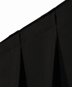 P&D Curtain MGS 5.16 oz/yd² (USA) Colore nero - 11' x 8' (L x H) - plissettato