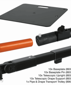 P&D Transport Trolley with Full Hardware Set 3m 3 m