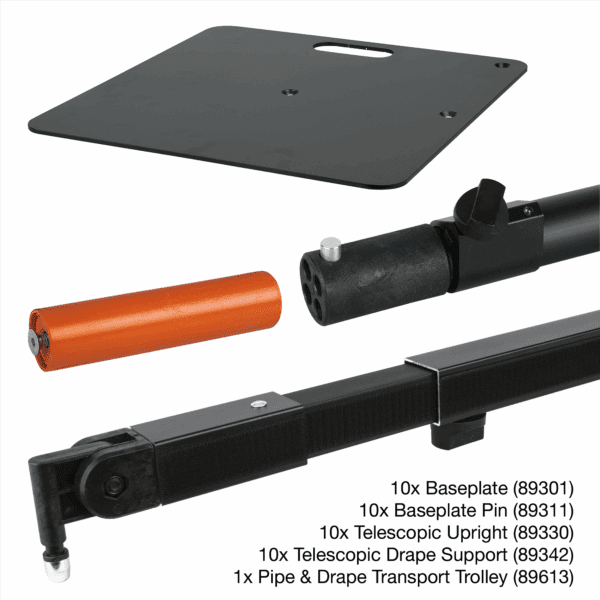 P&D Transport Trolley with Full Hardware Set 3m 3 m