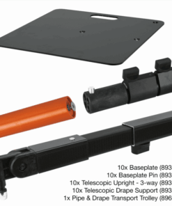 P&D Transport Trolley with Full Hardware Set 4,2m 4 m