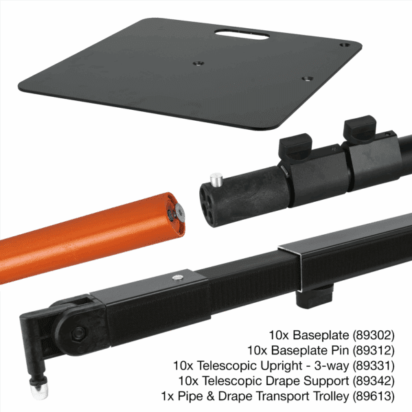 P&D Transport Trolley with Full Hardware Set 4,2m 4 m