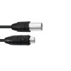 PSSO DMX Cable IP65 3-pin 15m black