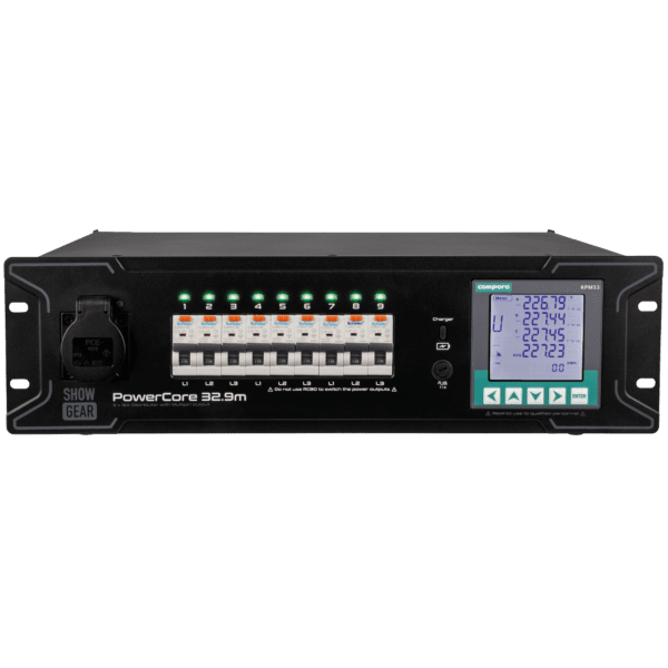 PowerCore 32.9m 1 + 9x Schuko + 1x Multipin H16