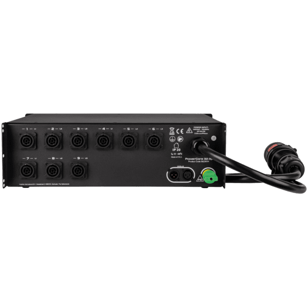 PowerCore 32.9p 1x Schuko + 9x PowerPro True
