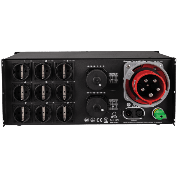 PowerCore 63.15s 9x Schuko + 2x Socapex