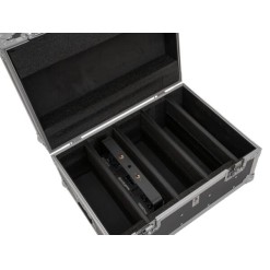 ROADINGER Flightcase 4x IP PIX Strobe RGB CW+WW