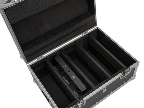 ROADINGER Flightcase 4x IP PIX Strobe RGB CW+WW