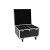 ROADINGER Flightcase 4x THA-100F MK3 with wheels