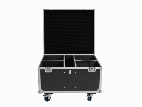 ROADINGER Flightcase 4x THA-100F MK3 with wheels
