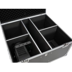 ROADINGER Flightcase 4x THA-100F MK3 with wheels
