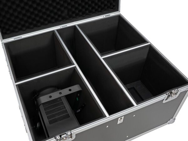 ROADINGER Flightcase 4x THA-100F MK3 with wheels