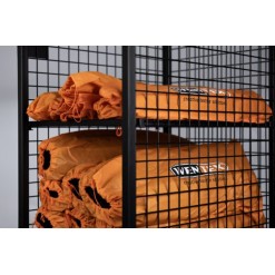 Shelf for Wentex Trolley for Backdrops Acciaio, nero