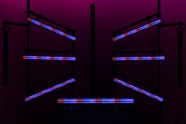 Spectra Strobe Barra LED 360 x 1W bianco e 384 x 0,5W RGB - IP65