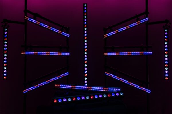 Spectra Strobe Barra LED 360 x 1W bianco e 384 x 0,5W RGB - IP65