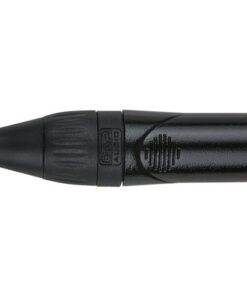 XLR 5P X-type - male Tappo terminale nero - alloggiamento nero