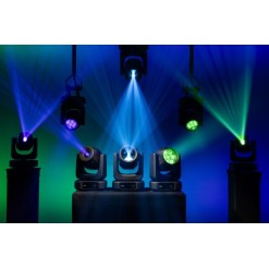 Xpression 2000W - WashBeam Testa mobile wash/beam 7 LED da 40 W