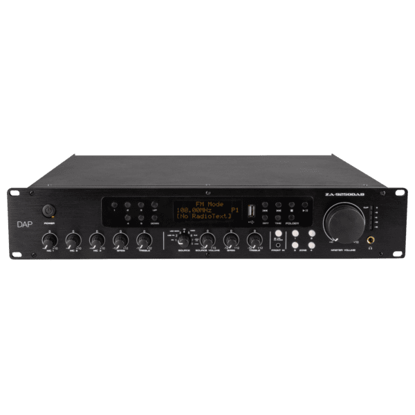 ZA-9250DAB Amplificatore mixer a 4 zone 250 W 100 V