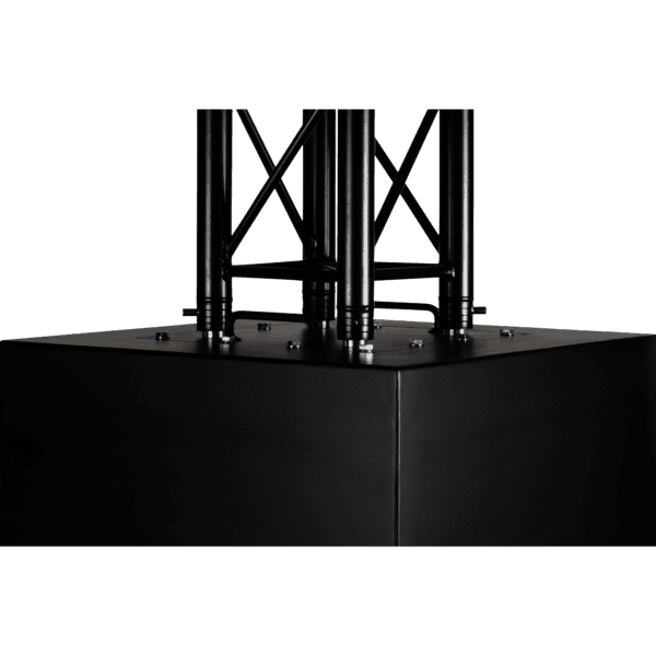 Ballast Counterweight for F Truss 625 kg - black - 80 x 80 x 50 cm 625 kg - nero - 80 x 80 x 50 cm