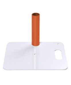 Base Plate - Powder coated 350 x 300 mm (W x L) - 4 kg - white 350 x 300 mm (L x l) - 4 kg - bianco