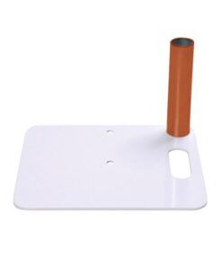 Base Plate - Powder coated 350 x 300 mm (W x L) - 4 kg - white 350 x 300 mm (L x l) - 4 kg - bianco