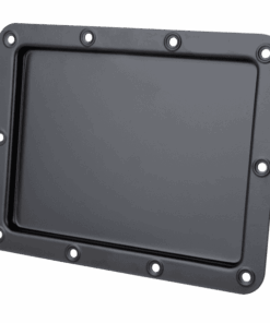 Black Recessed Label Dish for Self-Adhesive Tour Labels per etichette per tour autoadesive