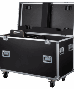 Case for 2x Showtec Goliath Hardware Penn Elcom e ruote girevoli con freno