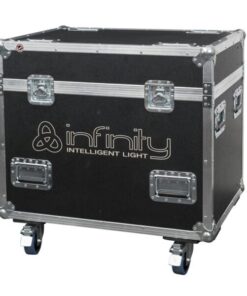 Case for 2x Showtec Goliath Hardware Penn Elcom e ruote girevoli con freno