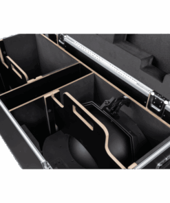 Case for 2x Showtec Goliath Hardware Penn Elcom e ruote girevoli con freno