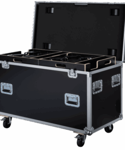 Case for 2x Stage Blinder FLEX Blaze / Titan Strobe FLEX FX Holds two complete sets Contiene due set completi