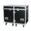 Case for 2x Stage Blinder FLEX Blaze / Titan Strobe FLEX FX Holds two complete sets Contiene due set completi