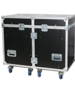 Case for 2x Stage Blinder FLEX Blaze / Titan Strobe FLEX FX Holds two complete sets Contiene due set completi