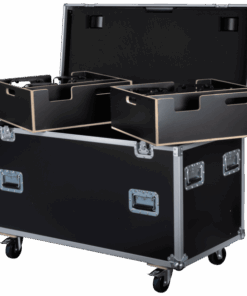 Case for 2x Stage Blinder FLEX Blaze / Titan Strobe FLEX FX Holds two complete sets Contiene due set completi