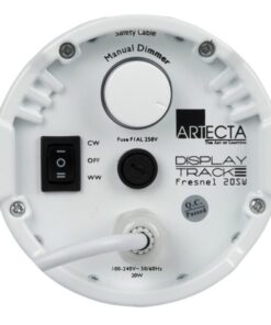 Display Track Fresnel 20 SW White Trifase - Fresnel LED switchable white - 540 lumen - bianca