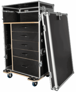 Drawer Case 2 Con 5 cassetti e 2 superfici di lavoro