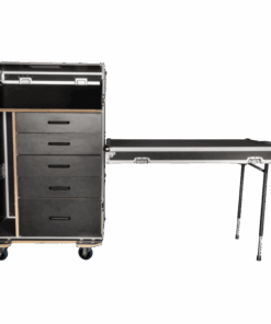 Drawer Case 2 Con 5 cassetti e 2 superfici di lavoro