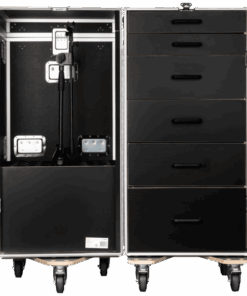 Drawer Case 3 Con 6 cassetti e spazio per 15 aste microfoniche