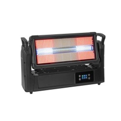EUROLITE Set 2x LED IP Mega PIX Strobe 714 SWING + Flightcase with wheels